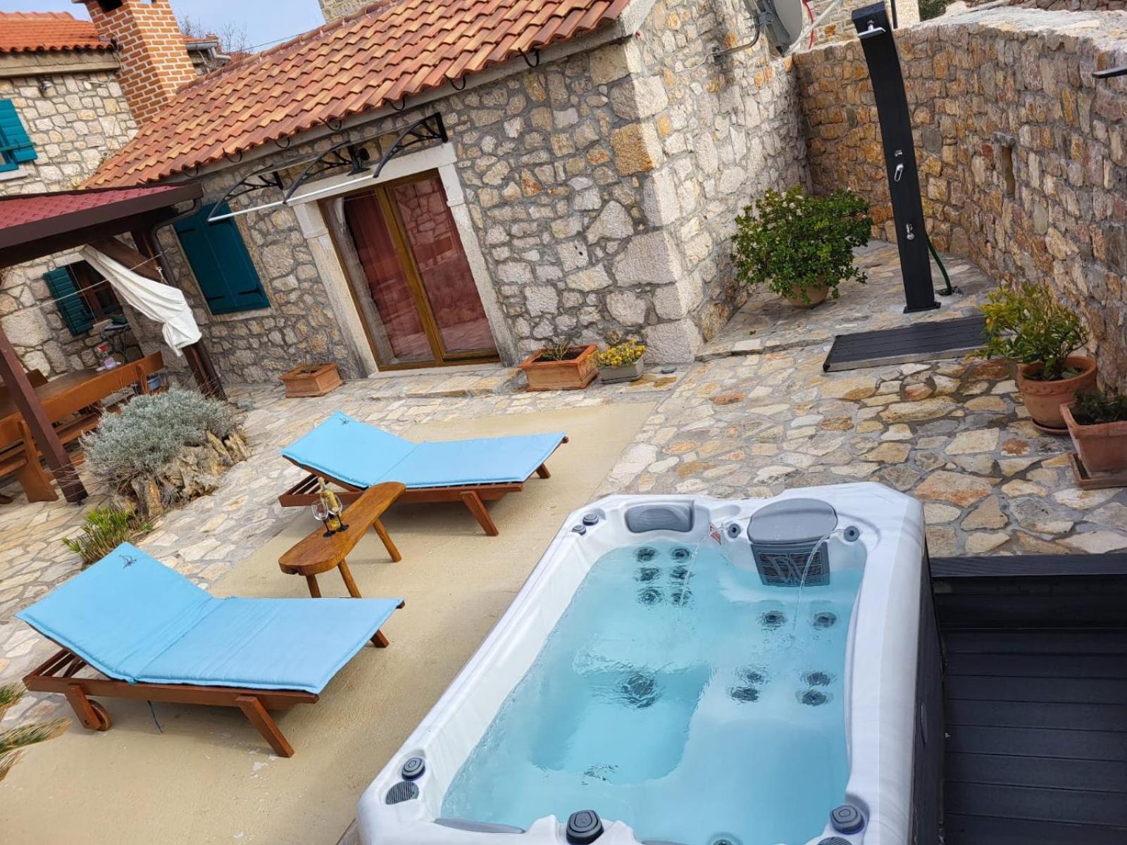 Stone House Knezevic Vinjerac Exterior foto