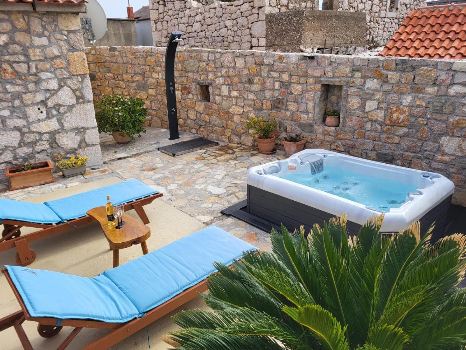 Stone House Knezevic Vinjerac Exterior foto