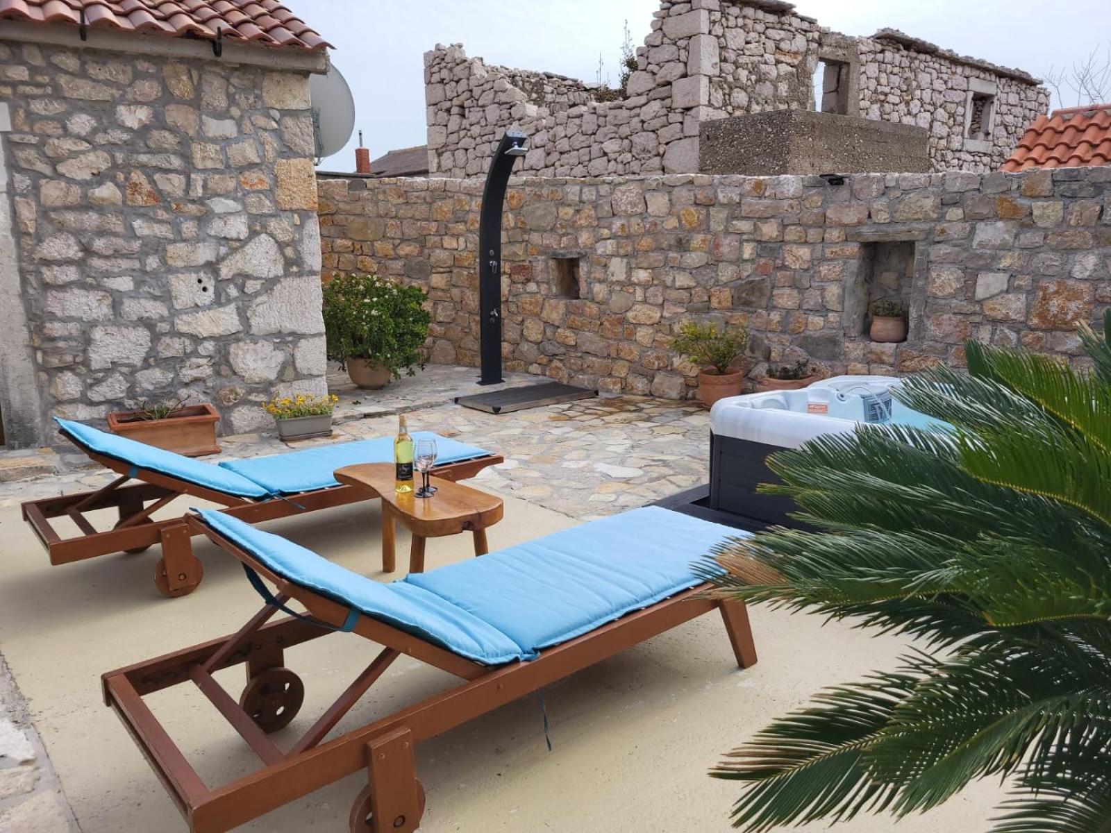 Stone House Knezevic Vinjerac Exterior foto